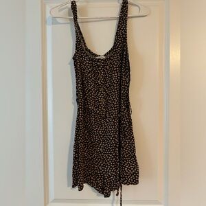 AE romper, size Small, flower print